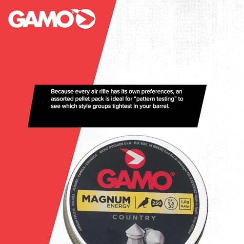 Image of Gamo Air Rifle Pellet Combo Pack .177 or .22