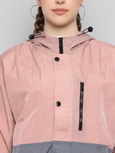 Image of CHKOKKO Sunscreen Jacket for Women Hooded Zipper Sports Jacket | UV Protection | Sun Protective | Lightweight Water Resistant | Riding Biker | Outdoor Travel Gym Running