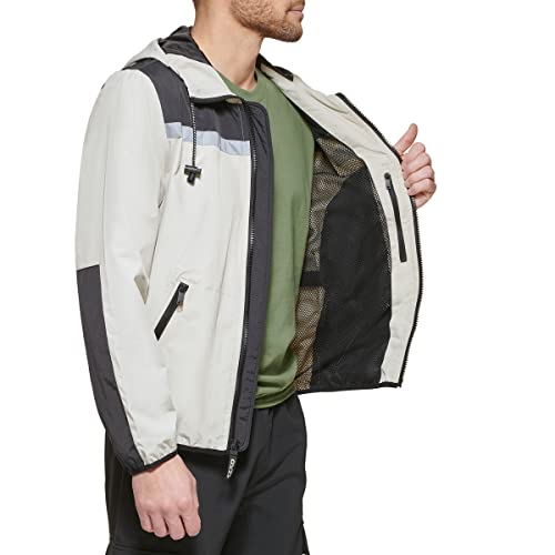 Image of DKNY Men's Active Reflective Colorblock Windbreaker