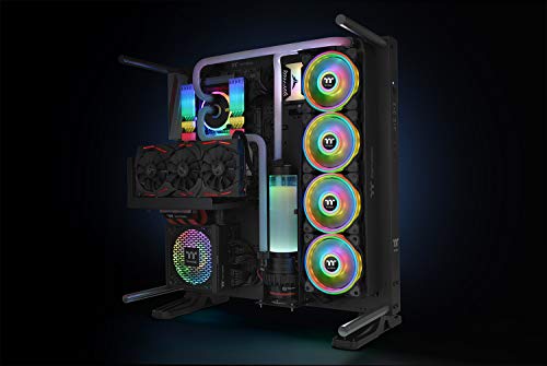 Thermaltake Riing Quad 14 RGB Radiator Fan TT Premium Edition 3 Pack/Case Fan