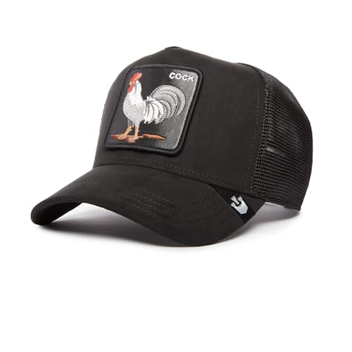 Goorin Bros - Gorra Negra Unisex - The Suede Rooster - 101 1817 Black - Negro, U