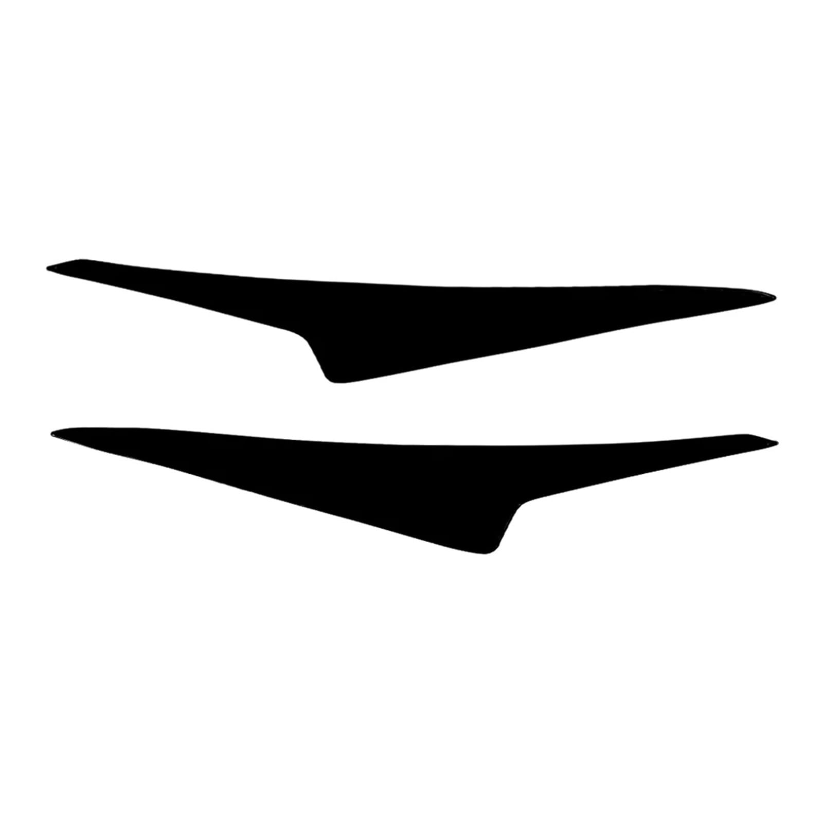 tuyda Car Headlight Eyelid Eyebrow Cover Trim Stickers,Fit For Mazda, 3 Axela 2014-2016 Headlight Eyebrow Overlay ﻿