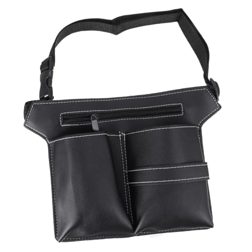 IWOWHERO Hair Stylist Belt Barber Fanny Pack Scissors Pouch Hair Dressing Essentials Waist Bag