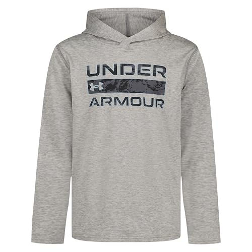 Image of Under Armour Boys' Long Sleeve Hooded Performance Tee, Outdoor Collection
