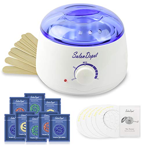 Waxing Kit(25 in 1), Wax Warmer Hair Removal Machine Home Wax Heater