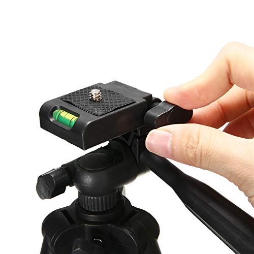 Projector Mount Holder for Projector, Aluminium Alloy 360 Rotate Camera Projector Tripod Bracket Stand Scaffold Photography Projector Holder for Projector DLP Camera Ceilin( miniatura 5