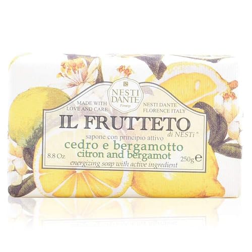 Nesti Dante Nesti dante il frutteto Energizing soap - Citron and Bergamot 8.8oz 8.8 Ounce