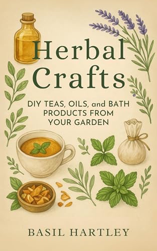 Herbal Crafts: DIY Teas, Oils, and Bath Products from Your Garden: Simple Recipes and Projects to Harness the Power of Herbs for Wellness and Creativity (Grow & Glow: Eco Herbal Garden Guides)