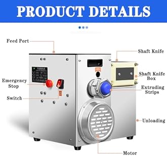 HNBYLMM Commercial Popping Bo-ba Machine, Bo-ba Maker Machine, Popping Bo-ba Pearl Maker, Semi-Automatic Tapioca Pearl Making Machine, for Restaurants, Milk Tea Stores, Pharmaceutical Plant,8mm