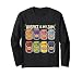 Hospice is My Jam Colorful Jars Palliative Nurse Long Sleeve T-Shirt