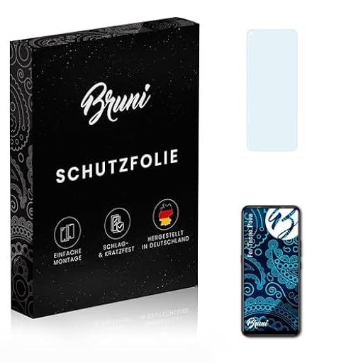 Bruni Película Protectora compatible con Tecno Pova Protector Película, claro Lámina Protectora (2X) | Ya disponible en tu tienda friki favorita! En mundofriki.es!