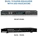 Technical Pro Dual 10 Band Professional Stereo Equalizer with Individual LED Indicators