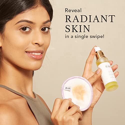 Image of RAS Luxury Oils Gleam- Pollution & Makeup Melting Cleansing Oil; Enriched With Olive Oil, Moringa & Chamomile Extracts; Melts Makeup, Removes Dirt and Buildup, Calms & Brightens the Skin ; 50 ml