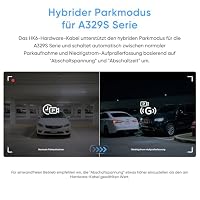 VIOFO HK6 Hardwire Kabel für A329S / A119M Pro Dashcam, Unterstützt Energiespar- u. intelligente Hybrid-Parkmodus Aktiviert den Parkmodus und den Niederspannungsschutz, Sicherung ist erforderlich – Ansicht 7