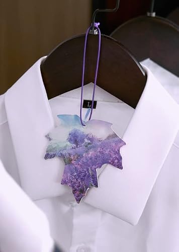 Horelixie Car Air Fresheners | Hanging Leaf Provides Long Lasting Up To 30 Days Each | Dual-Use Closet Truck Air Freshener,10-Packs (Lavender) #TOP2