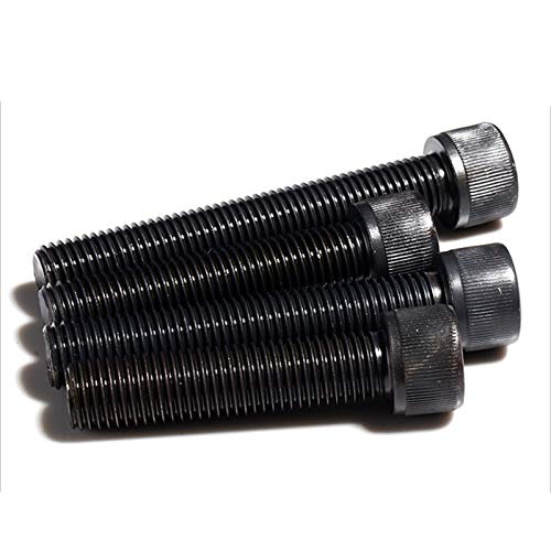 Tornillos de hombro hexagonal de tornillo M7 / Tornillo Tornillos de acero inoxidable Negro DUO ER (Dimensions : M7x180mm 1pc)