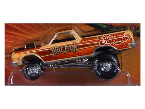 Johnny Lightning 1965 El Camino Zinger Finkamino Beige 1:64 miniatura 2