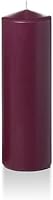 Vista 95 de Yummi - Velas de pilar redondas delgadas de 2,25 x 3 pulgadas, color burdeos - 4 por paquete