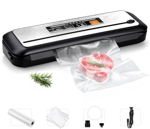 INKBIRD Macchina Sottovuoto Alimenti Professionale Versione Aggiornata, INK-VS01P 6-in-1 Automatica...