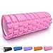 ROMIX Rodillo de Espuma, Alta Densidad Foam Roller de Masaje Muscular, Rulo Masaje Músculos Tejido Profundo para Fitness Yoga Pilates Terapia Puntos de Activación, Liberación Miofascial, Relajación