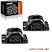 A-Premium 2PCS Front Left Right Engine Motor Mount Set Compatible with Chevrolet Malibu Impala Camaro C10 C20 Suburban Blazer Caprice & GMC C15 C2500 Jimmy K1500 P3500 & Buick & Cadillac & Oldsmobile