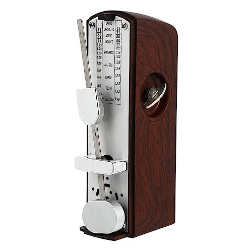 OFFSCH 1Pc Mechanical Metronome for Musicians Accurate Beat Timing for Guitar Piano and Other Instruments Portable Mini Design Easy to Use and Store