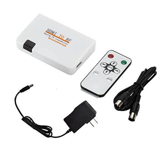 STARWAVE Hdmi to RF Coax Converter Adapter for TV Hdmi to RF Signal Hdmi to TV Hdmi to Closed Circuit Hdmi to RF