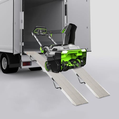 Rampas aluminio para tráiler 90x11 pulgadas 2 piezas miniatura 4
