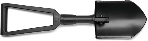 Gerber Gear 05942 E-Tool, Spade Sin funda, Negro
