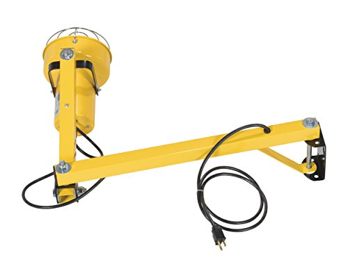 Vestil Incandescent Double Arm, Strut Dock Light #TOP3
