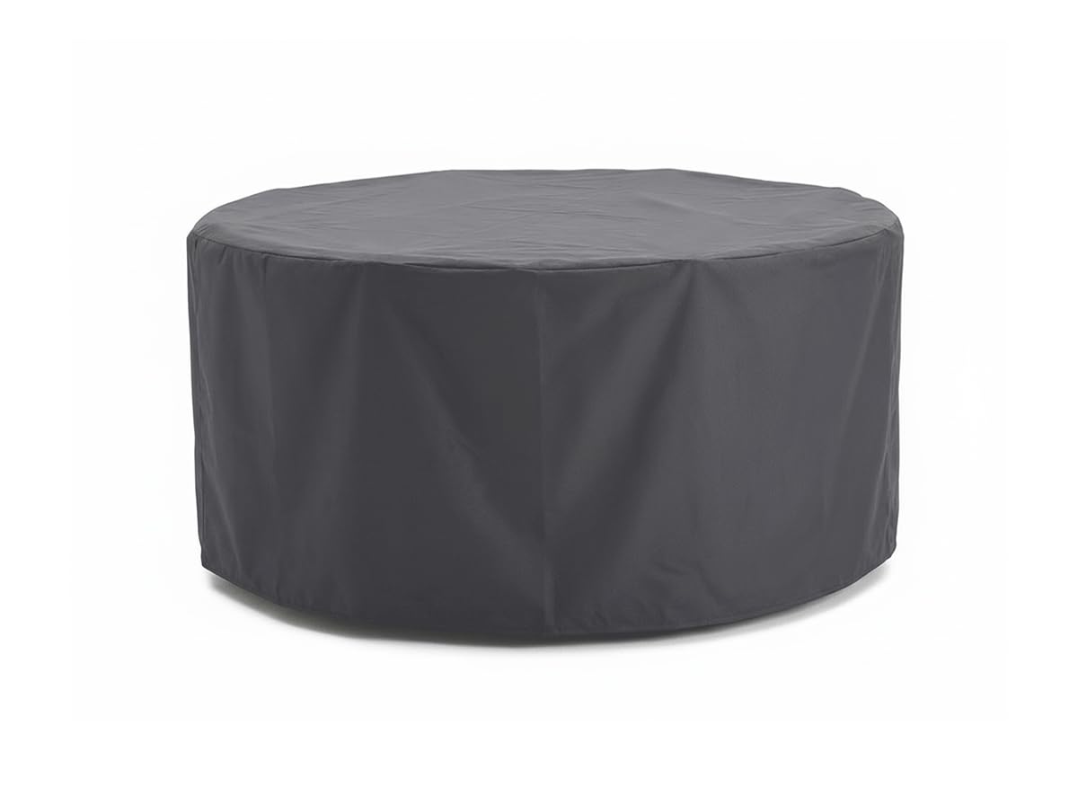 SAHARA Garden Furniture Cover Waterproof Heavy Duty Outdoor Patio Table & Chair Set Cover (4 Seater Round)