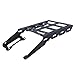 Cargo Rack Luggage Carrier Utility Rear Tail Holder Black Powdercoat fits: 08-16 Yamaha XT250 - Immix Racing - 100-005-black