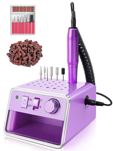 Kit eléctrico portátil para manicura y pedicura miniatura 1
