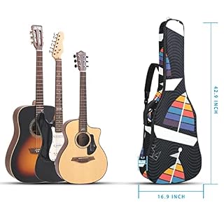 Housse de transport étanche pour guitare avec bandoulière réglable Motif Follow Your Heart, Multicolore 09, 42.9×16.9×4… - Les Beatles, Paul McCartney, John Lennon, RIngo Starr, George Harrison Housse de transport étanche pour guitare avec bandoulière réglable Motif Follow Your Heart, Multicolore 09, 42.9x16.9x4… – Image 5