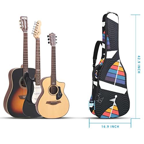 Housse de transport étanche pour guitare avec bandoulière réglable Motif Follow Your Heart, Multicolore 09, 42.9×16.9×4… - Les Beatles, Paul McCartney, John Lennon, RIngo Starr, George Harrison Housse de transport étanche pour guitare avec bandoulière réglable Motif Follow Your Heart, Multicolore 09, 42.9x16.9x4… – Image 6