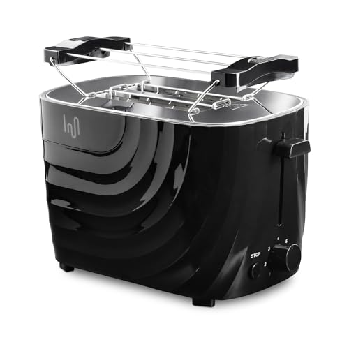 Impolio Toaster Classic 700W – Elegantes Design, 7 Bräunungsstufen, Mit Krümelfach und...