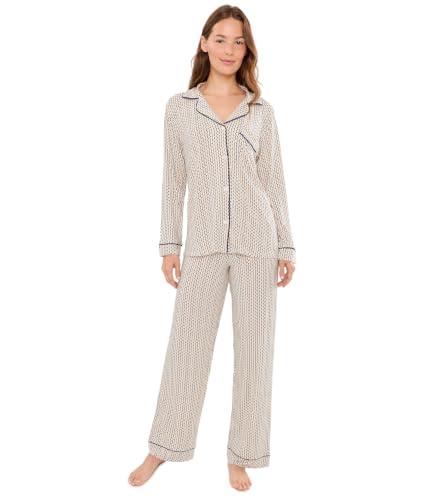 Image of Eberjey Women's Gisele Printed Long PJ Set