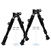 Twod Tactical Rifle Bipod Adjustable 6.3- 6.9 inch with Swivel Stud Mount