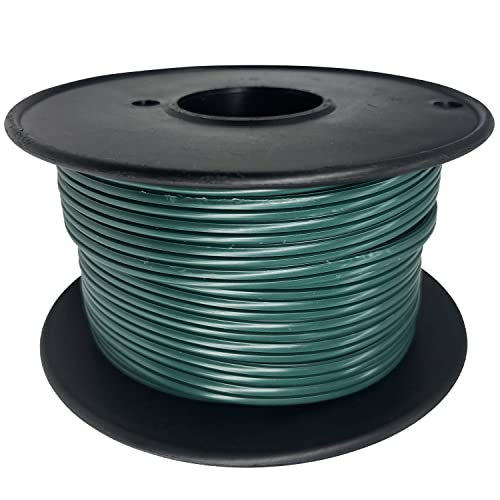 Christmas Wire SPT-1 Wire Zip Cord - Commercial Grade Bulk Electric Wire Holiday Wire Extension Cord Spool 18 Gauge Wire Outlet 250ft