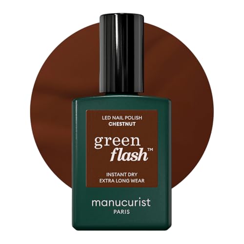 Manucurist Green Flash™ Gel Nagellack Braun Chestnut