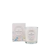 Feelit - Velas Aromáticas Perfumadas - Recuerdo de Barcelona - Aroma de Rosa - Velas Naturales de Soja 80 g 25 Horas - Velas Decorativas para el Hogar - Para Regalar - Fabricación Artesanal España