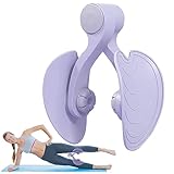 Oberschenkeltrainer, Hip Trainer Beckenbodenmuskeltrainer, Trainingsgerät für Weibliches Gesäß, Beckenboden Trainer, Beckenbodentrainer für Zuhause Gym Yoga(Lila)