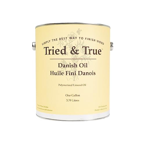 Tried & True Danish Oil, Gallon - Pure Polymerized Linseed