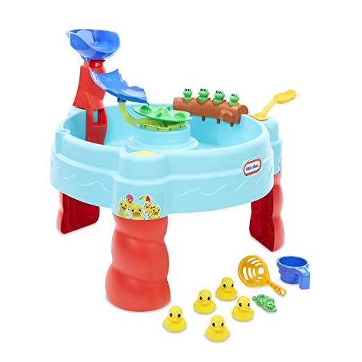 Little Tikes Little Baby Bum 5 Little Ducks Water Table, Multicolor, 28.00 L x 28.00 W x 26.50 H Inches