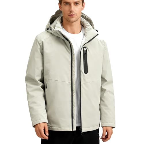 Veste de randonnée légère imperméable avec poches zippées pratiques