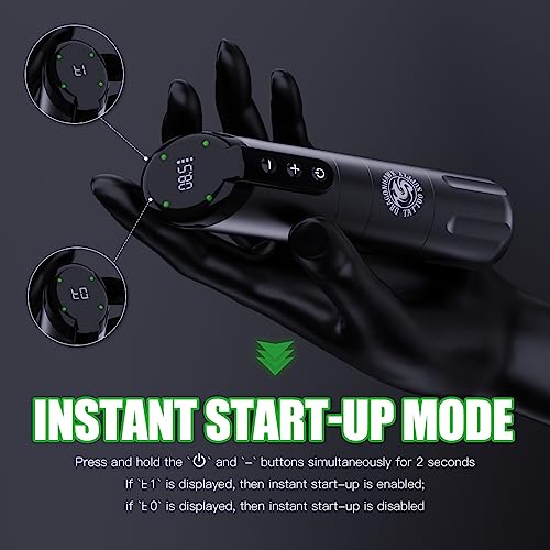 Dragonhawk X2 Wirelss Tattoo Pen Machine Gun, Practice Tattoo Pen for Beginner Play & Learn Tattooing - Image 6