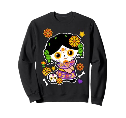 Latina Muñeca María Catrina Mexicana Chingona Cabrona Latinx Sudadera