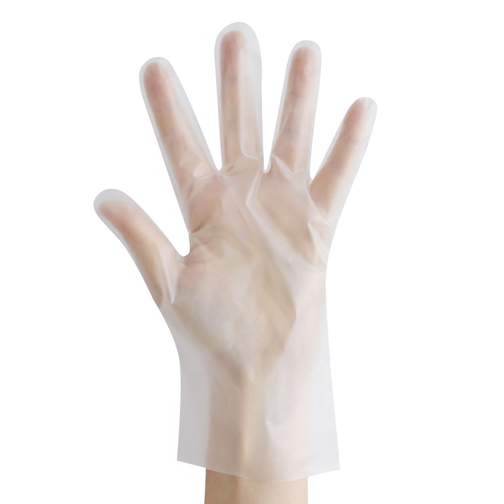 FRANZ MENSCH 2000 Stück Hygostar TPE-Handschuhe Allfood Thermosoft, transparent, 10/XL, L: 28cm, Karton, Einmalhandschuhe, Medizinischhandschuhe, Gummihandschuhe