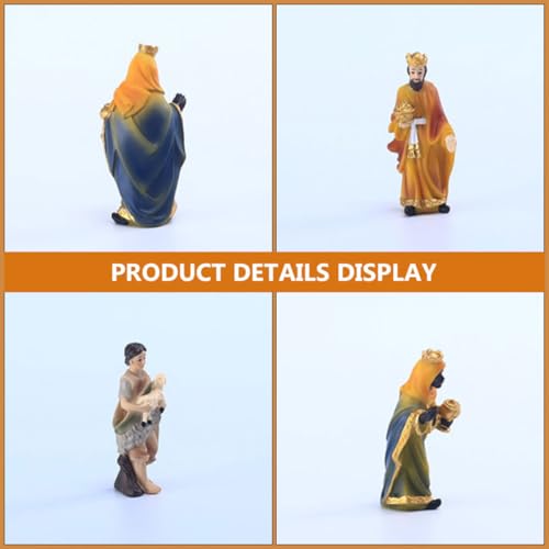 Set d'ornements de Noël en résine, le cadeau idéal pour les fêtes - 5
