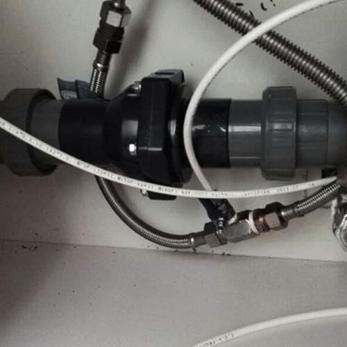 Válvula de retención de UPVC con conector plástico de rosca e ID de 20 a 75 mm 5